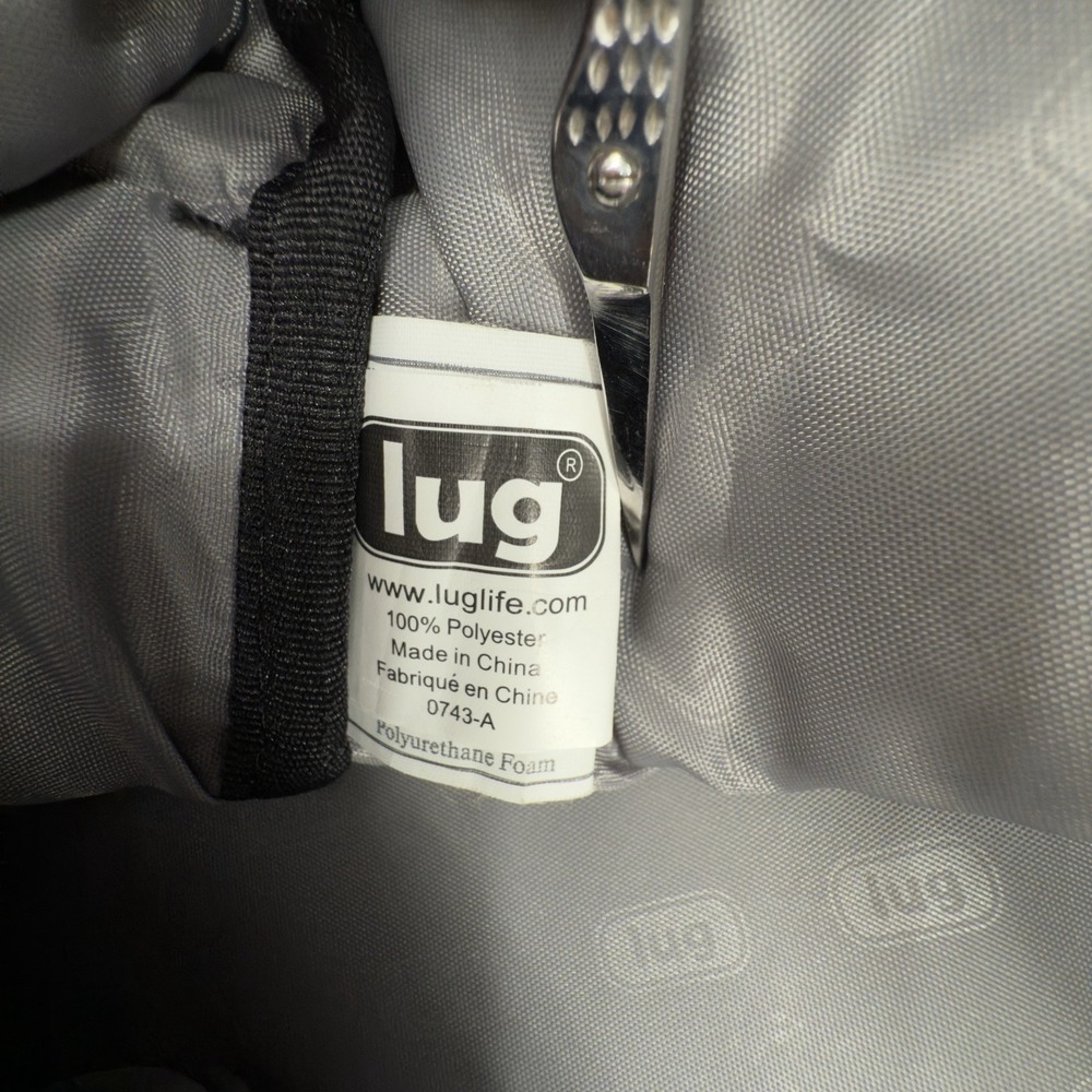 LUG Propeller‎ Gym Overnight Weekend Carry On Duffle Bag in Black 0743-A - Picture 9 of 10